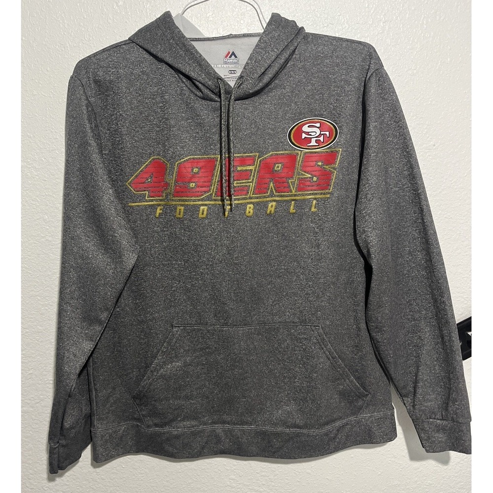Majestic Thermabase 49ers NFL Hoodie Men's Size‎ M